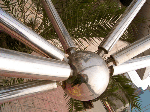 徐汇不锈钢螺栓球网架